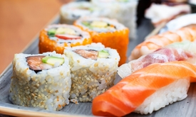 Sushibox naar keuze bij 't Stationneke voor afhaal