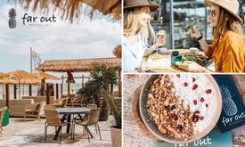 Luxe ontbijtgerecht naar keuze bij Beachclub Far Out