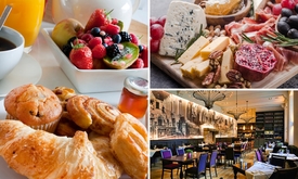 Ontbijtbuffet à volonté, lunch of borrelplank inclusief drankje(s)