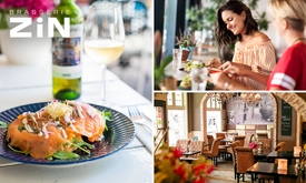 2-gangenlunch à la carte bij Brasserie ZiN