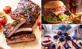 All-You-Can-Eat spareribs óf hamburger