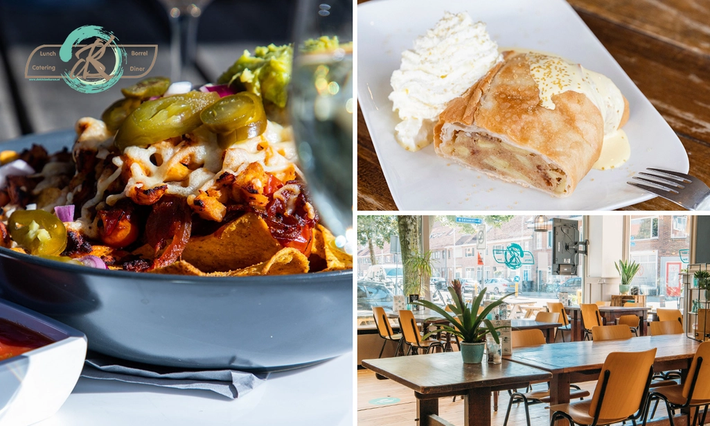 2-gangendiner met loaded fries of nacho's bij DeKleineBaron