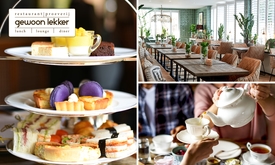Uitgebreide high tea + bubbels bij Gewoon Lekker