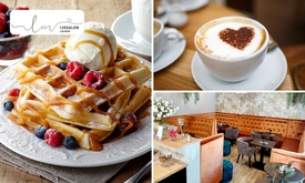 Wafel + warme drank of frisdrank bij Ijssalon Lochem