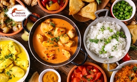 Indiase lunch à la carte bij Indian Royal Food
