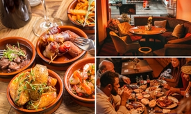 Tapasschaal + shisha voor 2 bij King's Spareribs