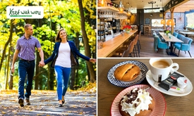 Wandelarrangement + koffie/thee + gebak + lunch