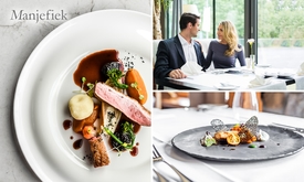 5- of 6-gangendiner bij Restaurant Manjefiek