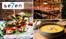 Clubsandwich + soep bij Se7en in hartje Utrecht