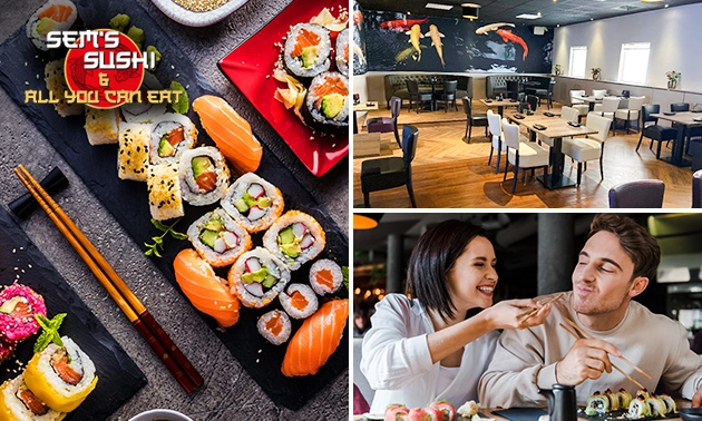 All-You-Can-Eat sushi inclusief drank (3 uur)