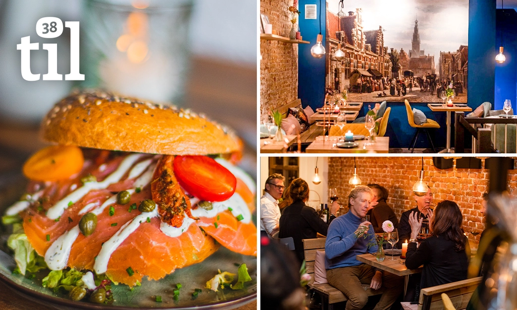 2-gangen keuzelunch bij Til38 in hartje Alkmaar